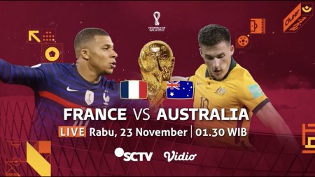 World Cup 2022: live broadcast France - Australia